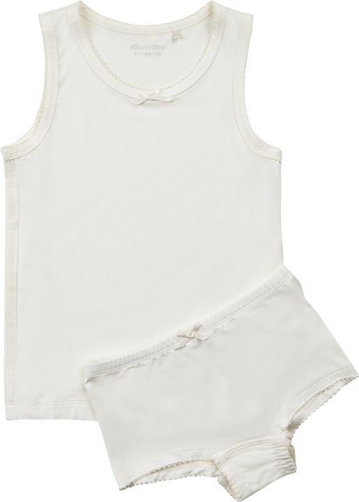 Produktbild Minymo Unterwäsche-Set Girl White Gr. 92 (92)