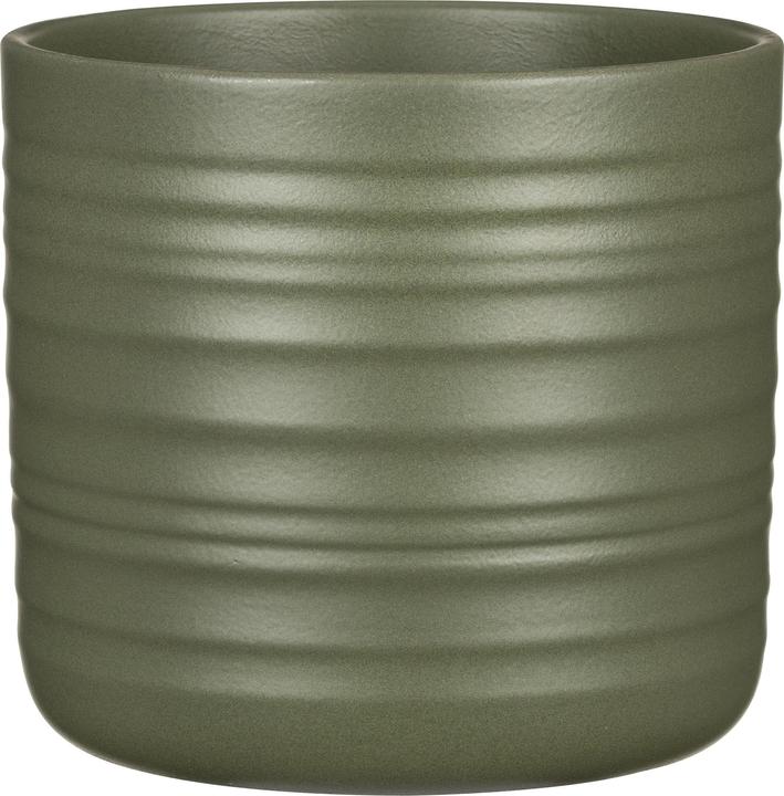 Produktbild Scheurich Cottage, Blumentopf aus Keramik, Farbe: Forest Green, 22,7 cm Durchmesser, 20,7 cm hoch (22.70 cm)