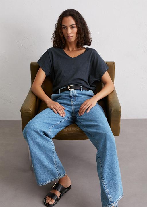 Immagine prodotto Marc O'Polo T-shirt da donna con scollo a V (XS)