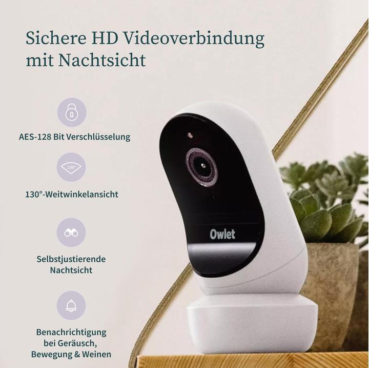 Image du produit Owlet Dream Sock + Cam (Vidéo et audio, 50 m)