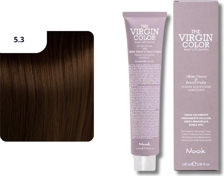 Produktbild Nook Virgin Color Haarfarbe (5.3 Hellbraun golden)