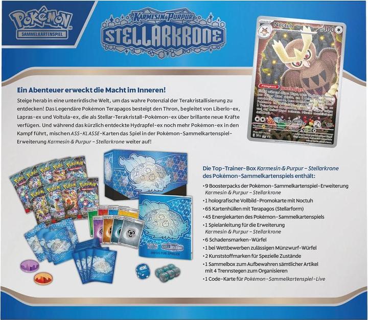 Actual product image Pokémon Top Trainer Box (German, Elite / Top Trainer Box)