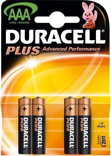 Productafbeelding Duracell Plus (4 Pcs., AAA, 1175 mAh)