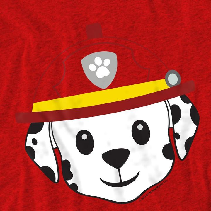 Actual product image Paw Patrol Unisex Adult Marshall Emoji T-Shirt (L)