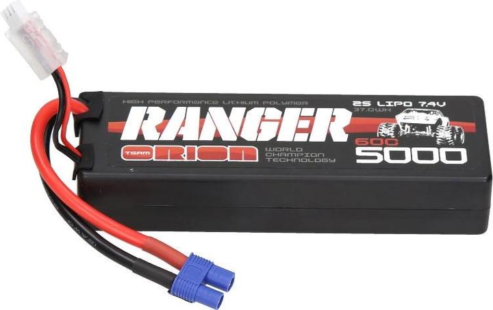 Produktbild Team Orion 2S 60C Ranger LiPo Battery (7.4V/5000mAh) EC3 (7.40 V, 5000 mAh)
