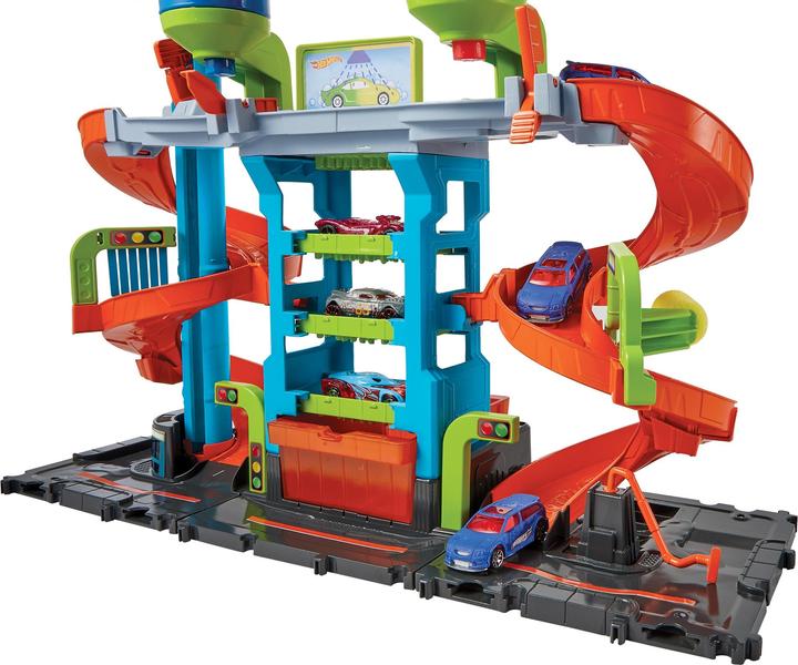 Image du produit Hot Wheels HW City Mega tour de lavage de voitures