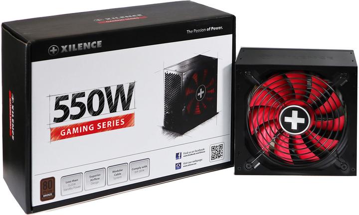 Actual product image Xilence XP550R10 Gaming Series 550W (550 W)