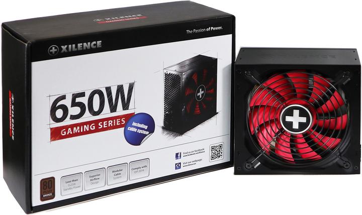Actual product image Xilence XP650R10 (650 W)