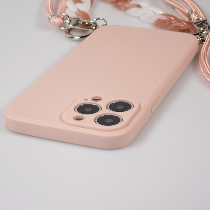 Image du produit PhoneLook Coque Gel silicone avec corde collier & chaîne de pierre décorative (Apple iPhone 13 Pro Max)