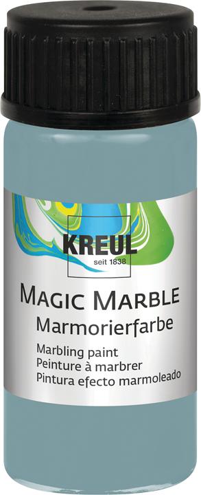 Actual product image Kreul Magic Marble" marbling paint, green, 20 ml (Green, 20 ml)