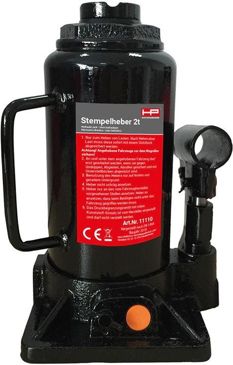 Actual product image HP Autozubehör Hydraulic jack 2 t Working height: 158 - 308 mm