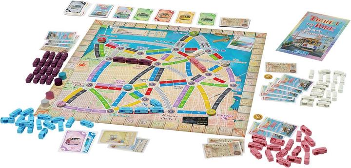 Actual product image Asmodée Ticket to Ride - San Francisco Board Game (Dutch)