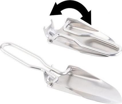Actual product image Swissdetector Foldable stainless steel mini-excavator without carrying bag