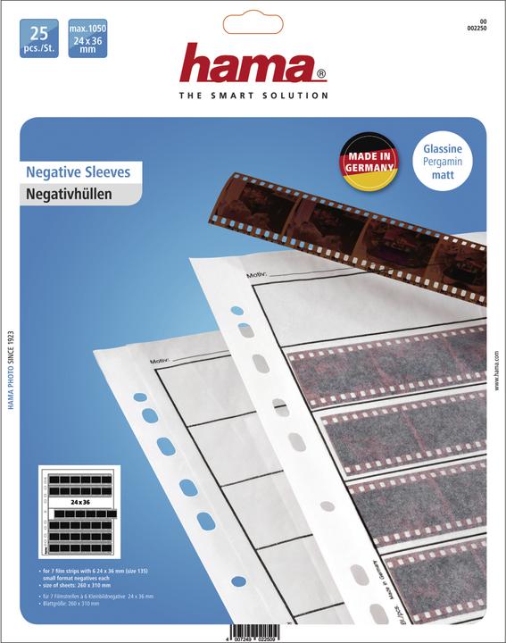Immagine prodotto Hama Maniche negative (24 x 36 mm)