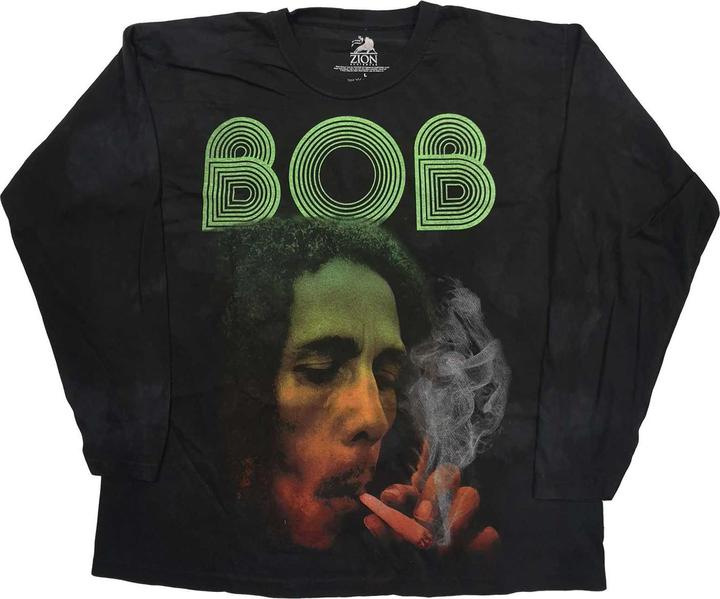 Produktbild Bob Marley Smoke Gradient TShirt Langärmlig (4XL)