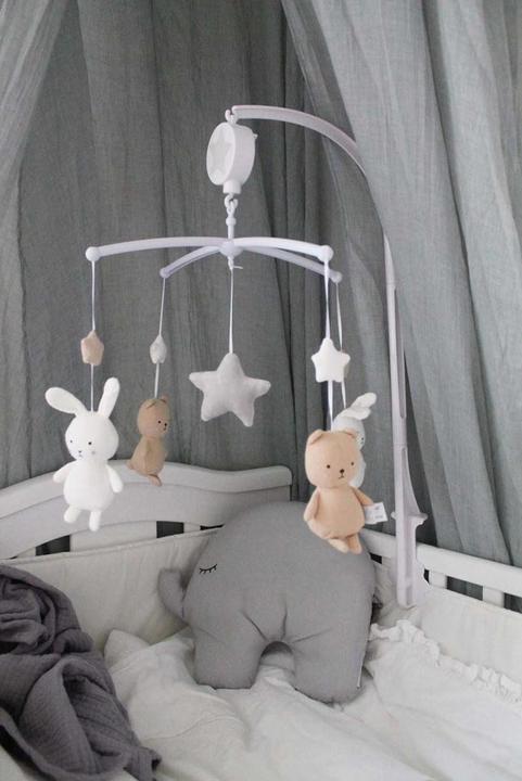 Image du produit Jabadabado Appareil mobile musical Teddy/Lapin N0145 marron/blanc
