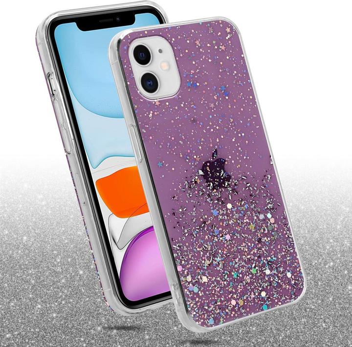 Image du produit Cadorabo Couverture TPU paillettes scintillantes (Apple iPhone 11 Pro Max)