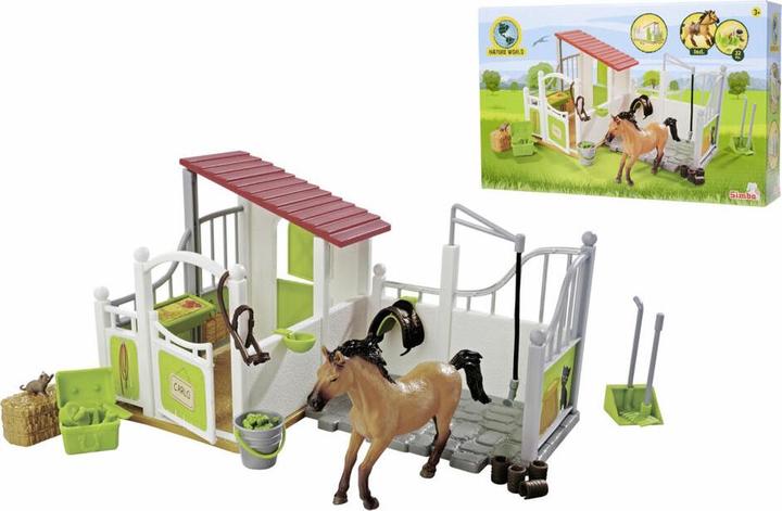 Immagine prodotto Simba Box per cavalli e area di lavaggio con cavallo