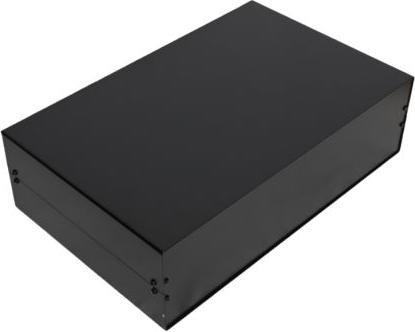Actual product image Rs Pro Black Aluminium Aluminium Case, IP40, Black (Housing)