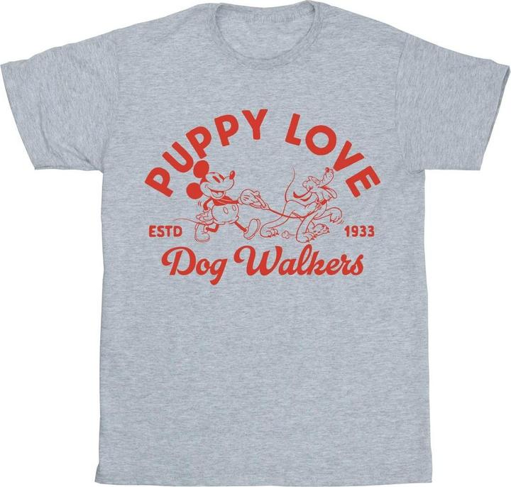Immagine prodotto Disney Mickey Mouse Puppy Love Maglietta Ampia Donna (M)