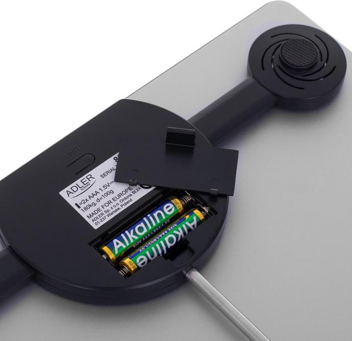 Immagine prodotto Adler Bilancia da bagno AD 8174s (180 kg)