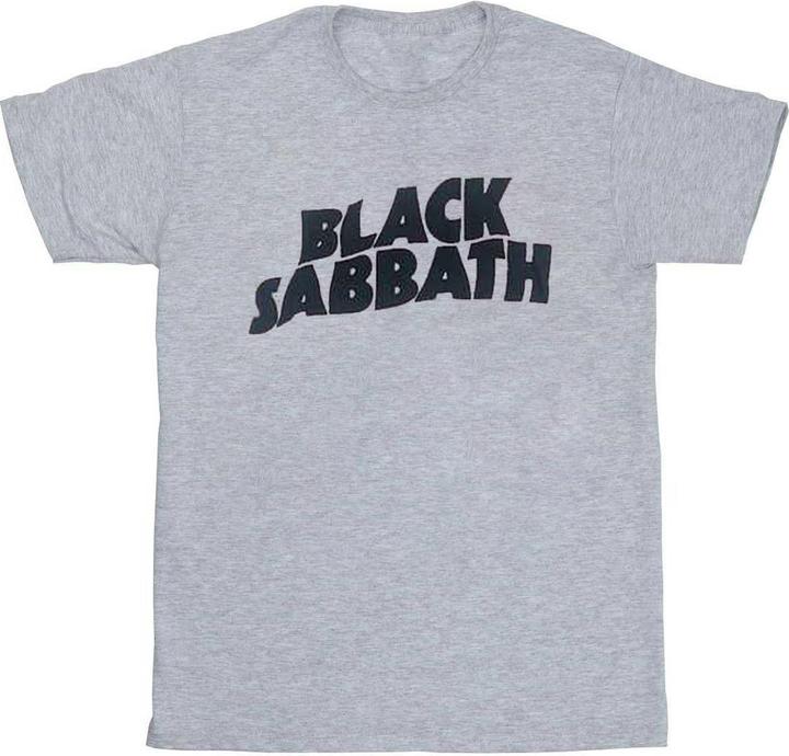 Actual product image Music Brand Unisex Adult Wavy Cotton Logo T-Shirt (XL)