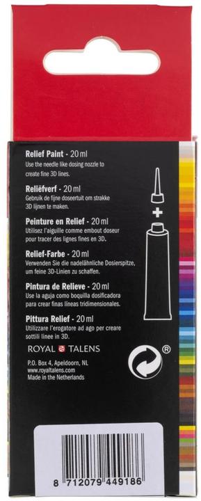 Actual product image Amsterdam Acrylic paint Reliefpaint 736 (Grey, 20 ml)