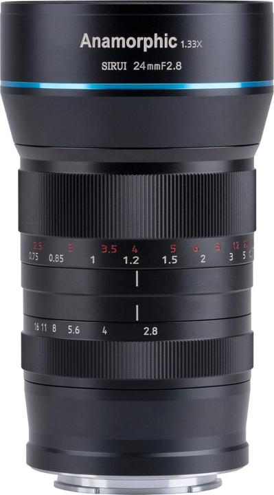 Immagine prodotto Sirui 24mm Anamorphic, Canon EF-M Mount (Canon EF-M, APS-C / DX)