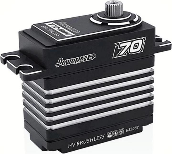 Image du produit Power HD Servo T70-BHV / 70kg / 0.12sec. / 7.4V Digital / Buggy 1:8