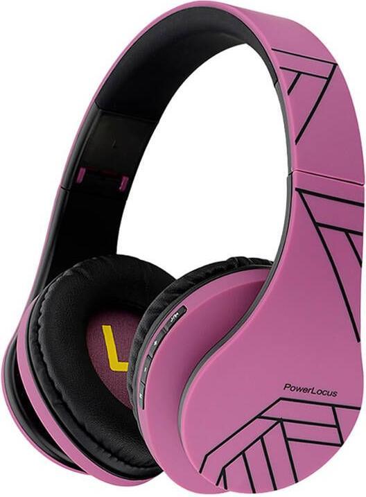 PowerLocus Wireless Headphones P2 (purple-black) (20 h, Wireless, Cable)