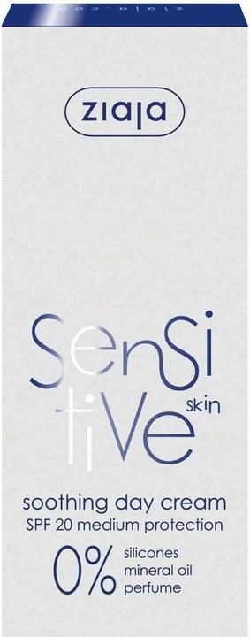 Image du produit Ziaja Crème de Jour Apaisante SPF 20 Sensitive E 50 Ml (50 ml, Crème de jour, SPF 20)