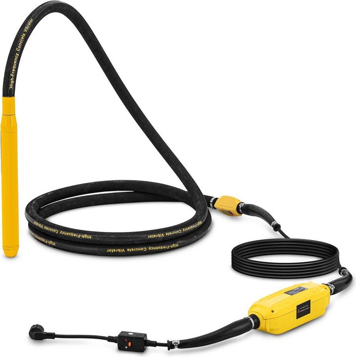 Produktbild MSW Hochfrequenz Betonrüttler mit Umformer 1500 W 50 x 35,8 mm 12 000 U/min 230 V