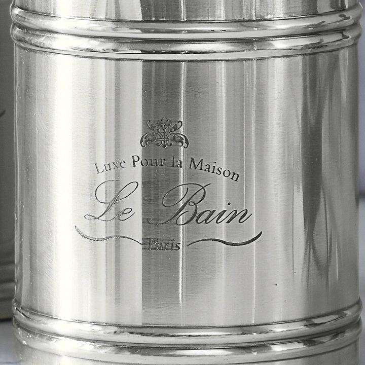 Actual product image Loberon Bathroom set Le Bain antique silver