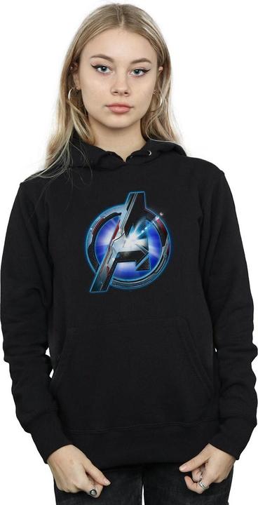 Produktbild Avengers Endgame Glowing Logo Kapuzenpullover (L)