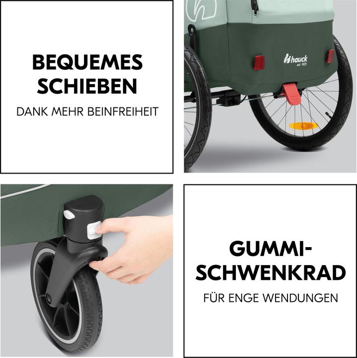 Actual product image Hauck Dryk Duo Plus Fahrradanhänger