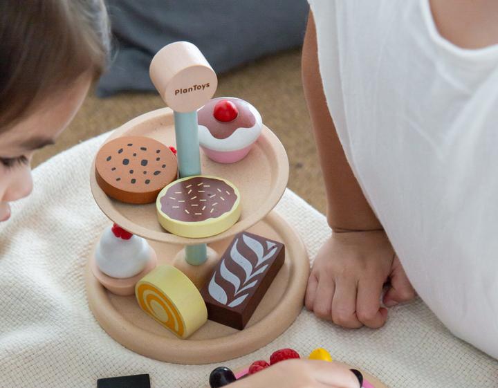 Produktbild Plantoys Bakery Stand Set