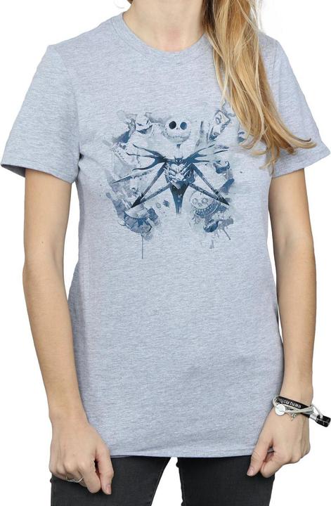Image du produit Disney - T-shirt NIGHTMARE BEFORE CHRISTMAS PAINT SPRAY CARERS - Femme (L)