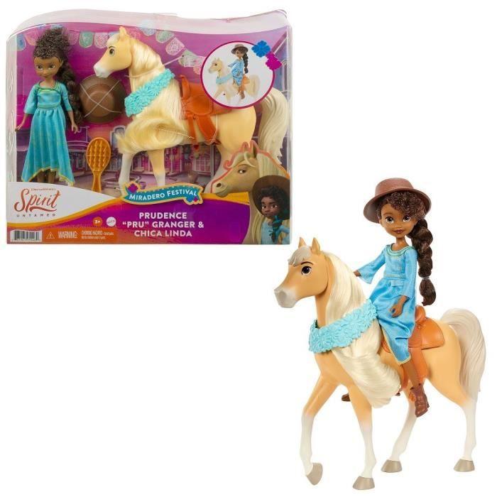 Image du produit Spirit l’indomptable - Poupée Apo et Cheval Chica Linda Deluxe - Poupées - Dès 3 ans