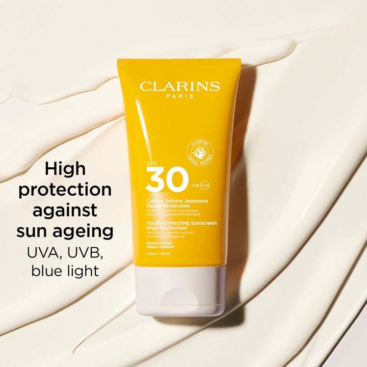 Produktbild Clarins Solaires Crême pour le Corps Sun Protection Factor 30 (re) (Sonnencreme, SPF 30, 150 ml)