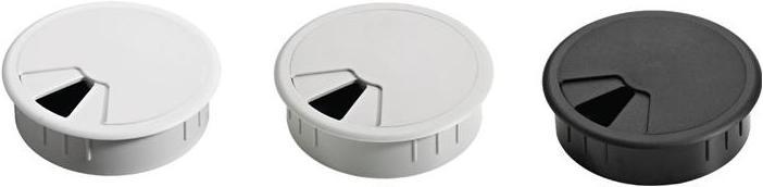 Image du produit Hettich Passage de câble plastique hêtre Ø d'entrée 80 mm (Trou de câble, 8.80 cm)