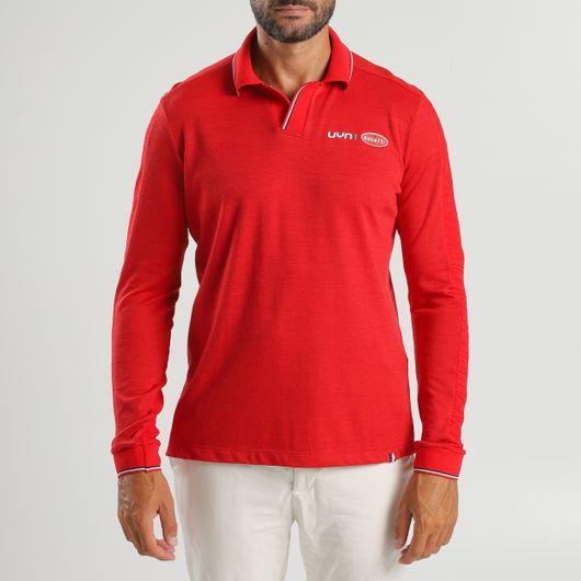 UYN Langärmeliges Poloshirt X Bugatti