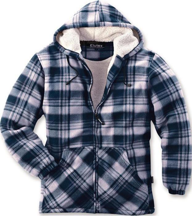 Scheibler Thermo Jacket Vancouver Size XXXL blue/beige-checked (3XL)