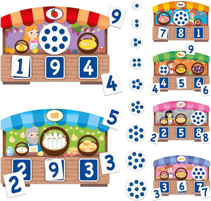 Immagine prodotto Headup Games Tombola Tattile dei Numeri Montessori