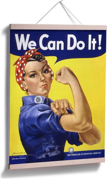 Produktbild Trenddeko Vintage We can do it (24 x 30 cm)