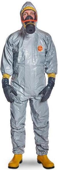 Produktbild Dupont Schutzoverall Tychem® 6000 F Grösse XL grau PSA-Kategorie III (XL)