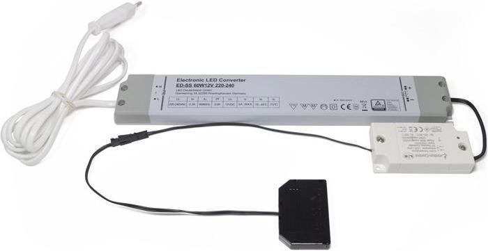 Image du produit L&S Emotion Radiocommande 1 canal série Frankfurt 230 V 12 V 60 W distributeur 6 voies