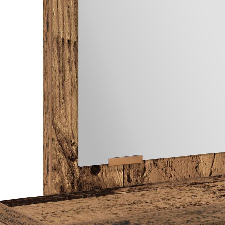 Produktbild VidaXL Schminktisch mit Schubladen aus altem Holz 50x41x140 cm