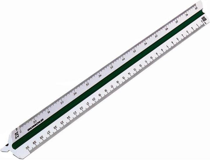 Actual product image Rumold Triangular scales 150 (300 mm)