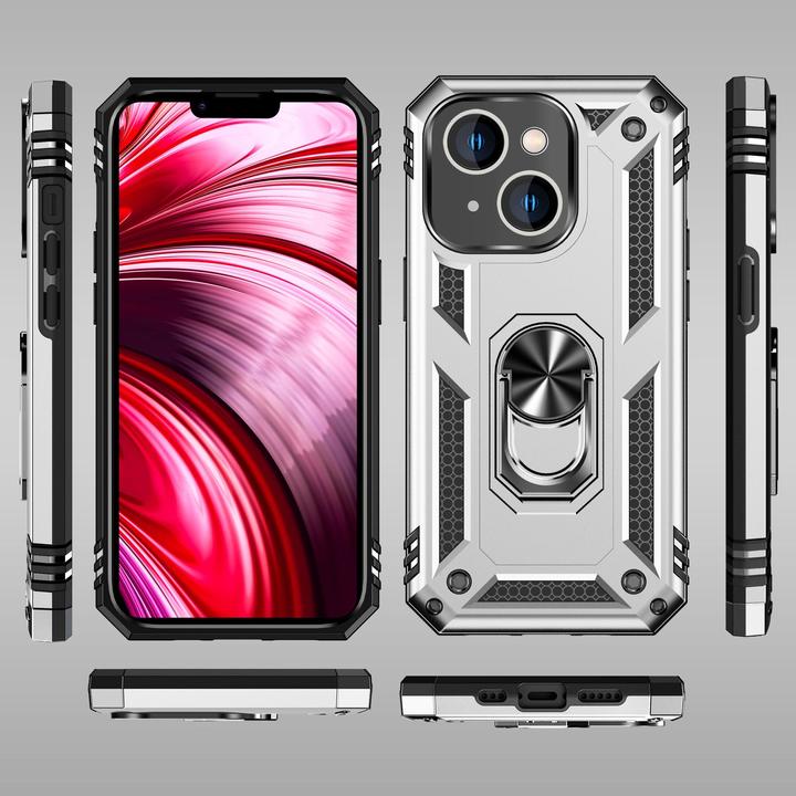 Immagine prodotto Nalia Coperchio ad anello antiurto in stile militare (Apple iPhone 14 Plus)
