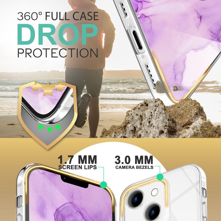 Produktbild Nalia Klare 360 Grad Hülle (Apple iPhone 14)